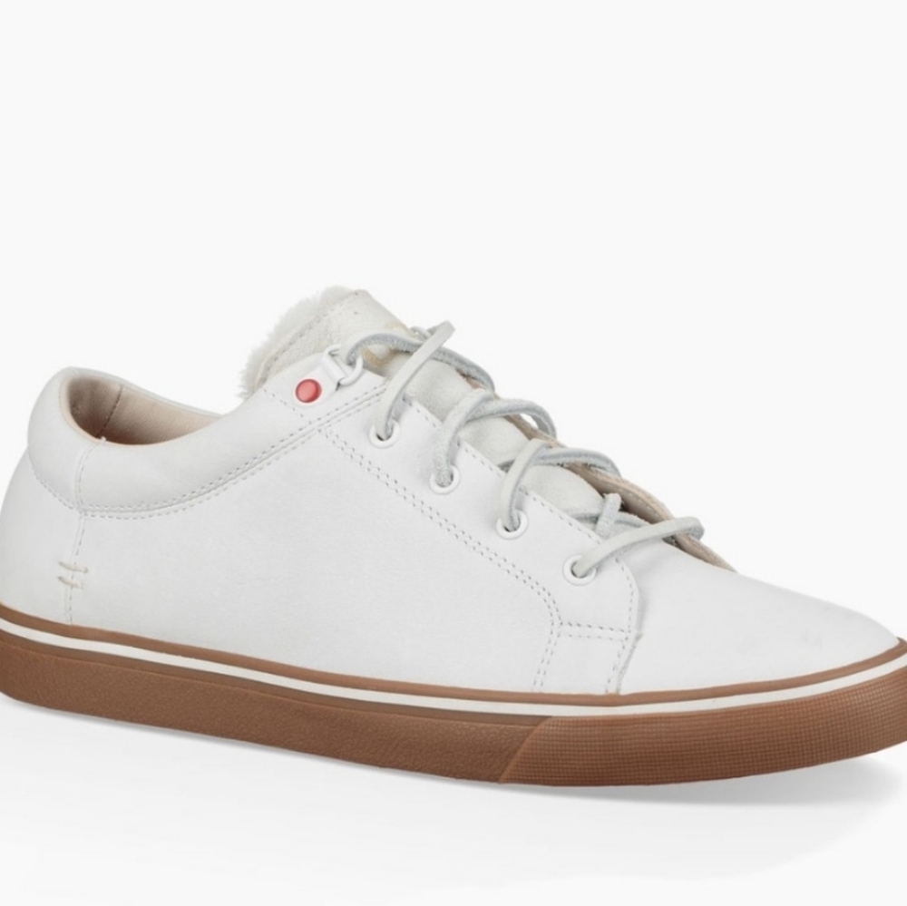 NWT UGG Brock Luxe Leather Sneakers - Picture 2 of 7